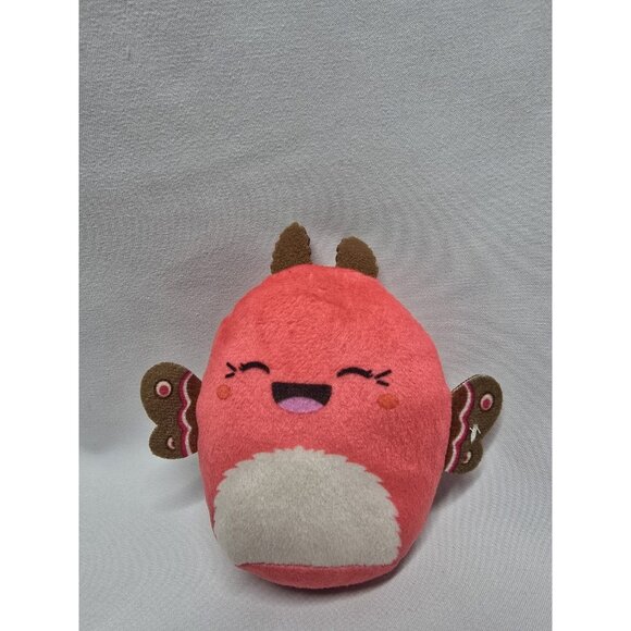 2025 McDonald’s 3" Squishmallow Mirren the Red Moth Plush Toy - Picture 1 of 3